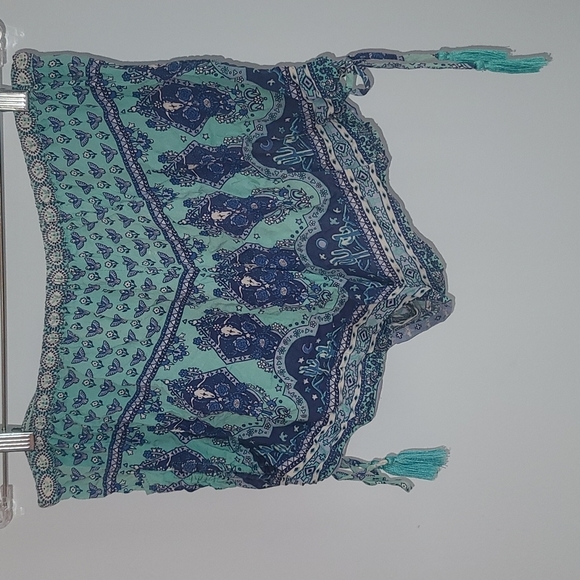 Rare spell designs sunset road cactus shorts aqua short S gypsy collective - Picture 13 of 16